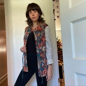 Anthropologie zip up jacket